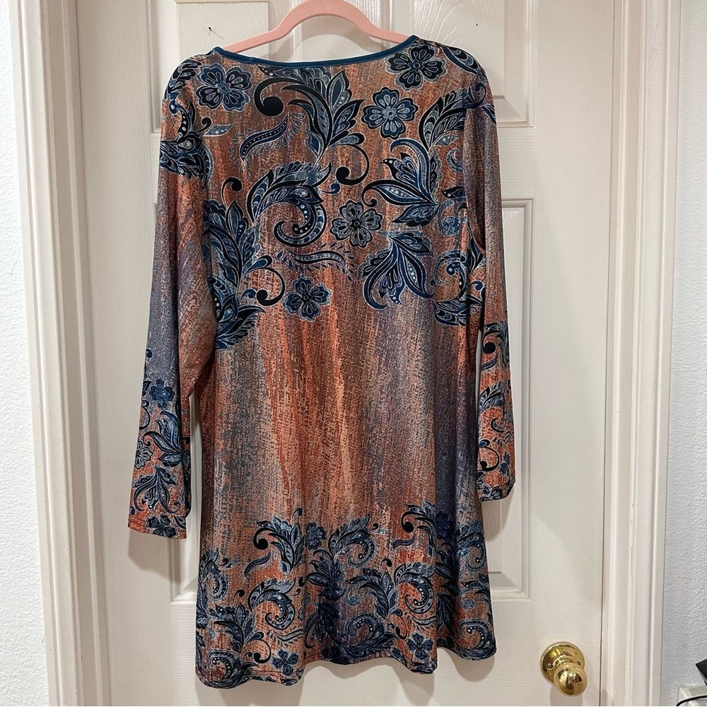 Lily Long Tunic Or Dress. Nwt — image 2 of 5
